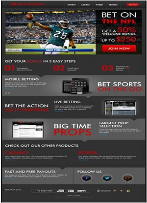 Bovada - Top Regulated Site